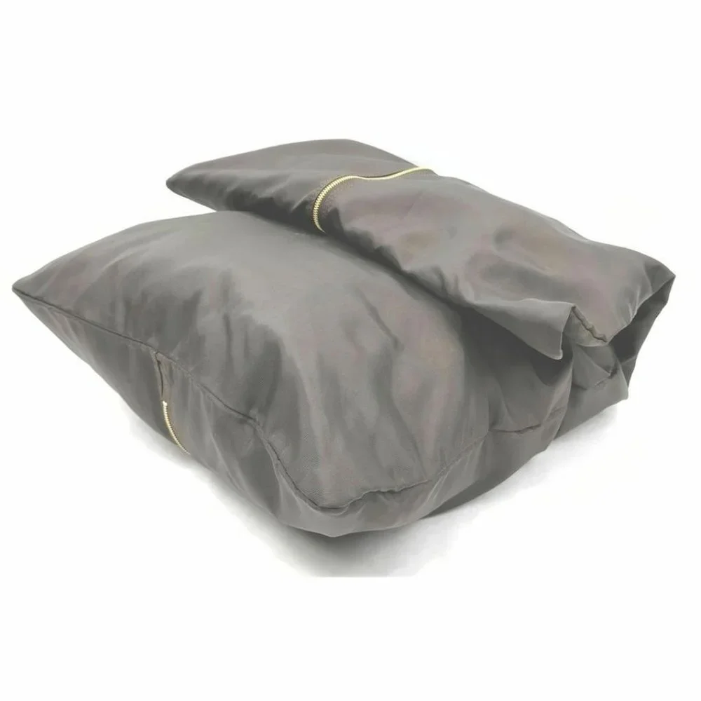 Louis Vuitton Dark Brown Nylon Garment Cover Bag